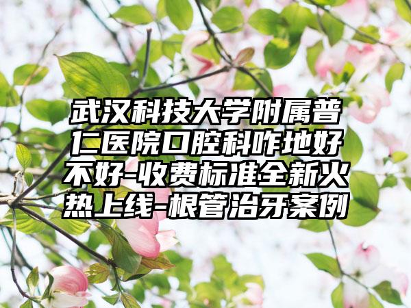 武汉科技大学附属普仁医院口腔科咋地好不好-收费标准全新火热上线-根管治牙案例